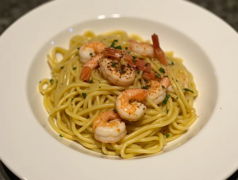 Spaghetti Aglio e Olio with Shrimp is a delight. 8 img 20