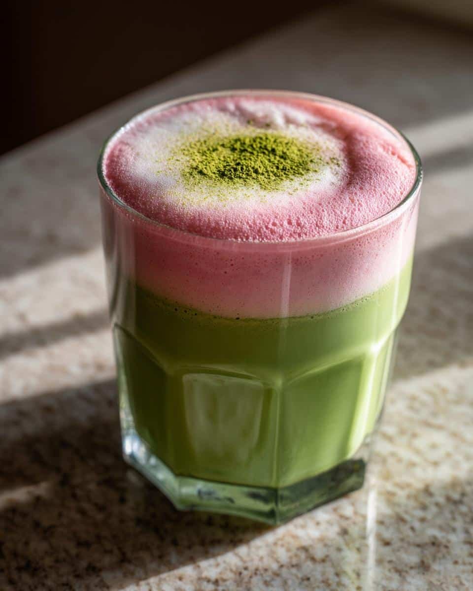 5-Minute Deliciously Creamy Strawberry Matcha Latte Bliss 1 Deliciously Creamy Strawberry Matcha Latte Recipe - detail 1