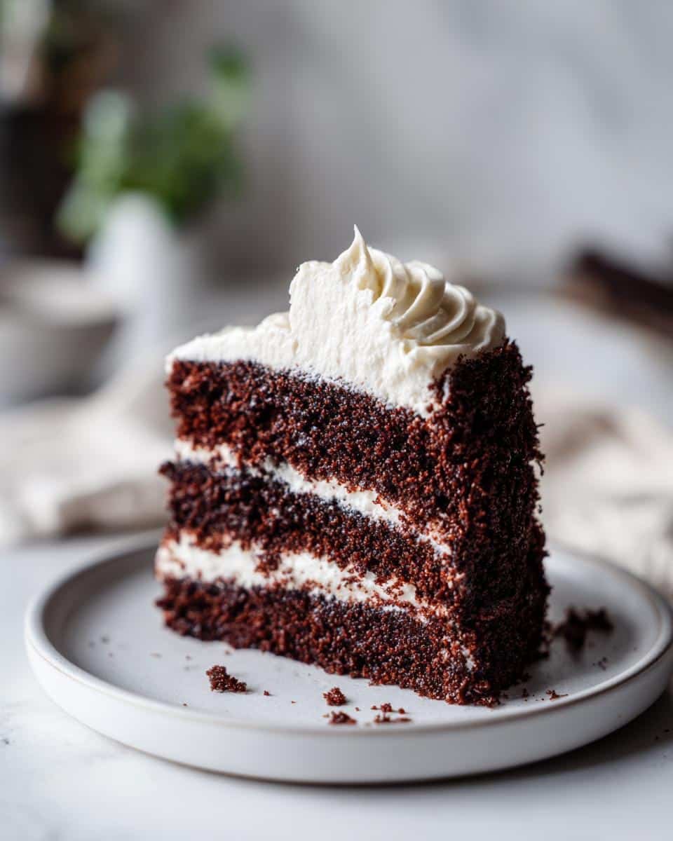 Guinness Chocolate Cake with Irish Buttercream - St. Patrick’s Day - detail 3