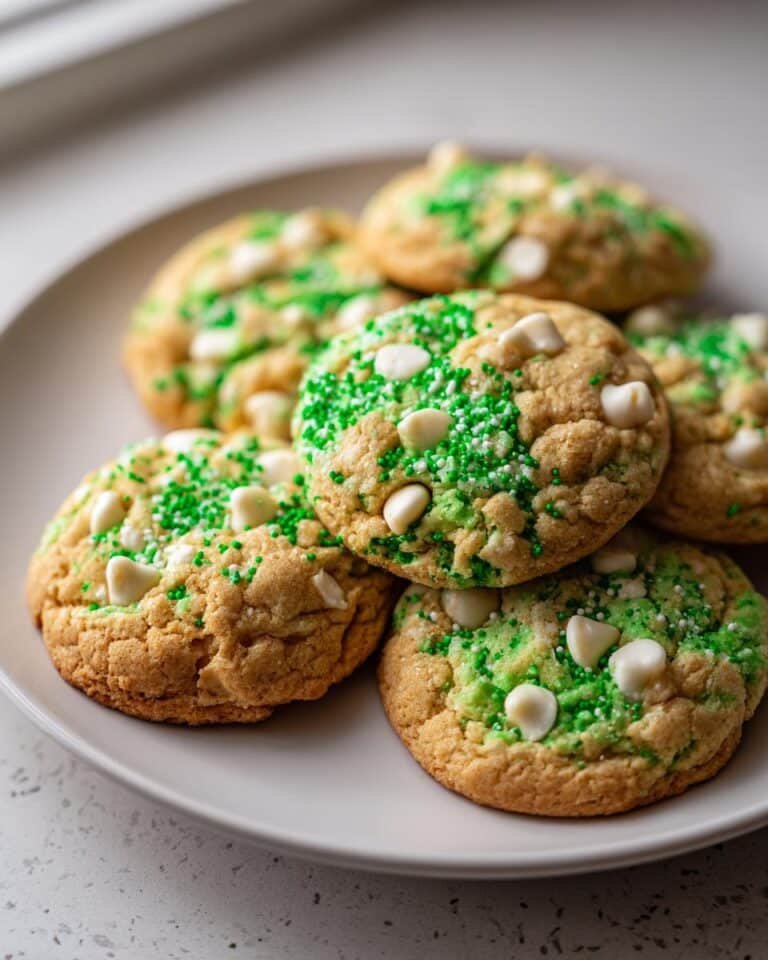 Magical 2-Ingredient St Patrick's Day Cake Mix Cookies with Irish Cream 12 St Patrick's Day Cake Mix Cookies with Irish Cream