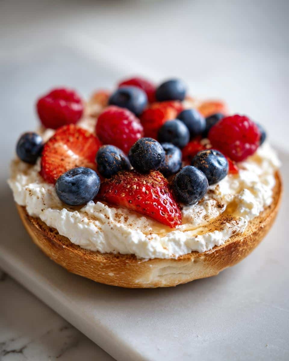 5-Minute Cottage Cheese Bagel - Life-Changing Breakfast Hack 2 cottage cheese bagel recipe - detail 2
