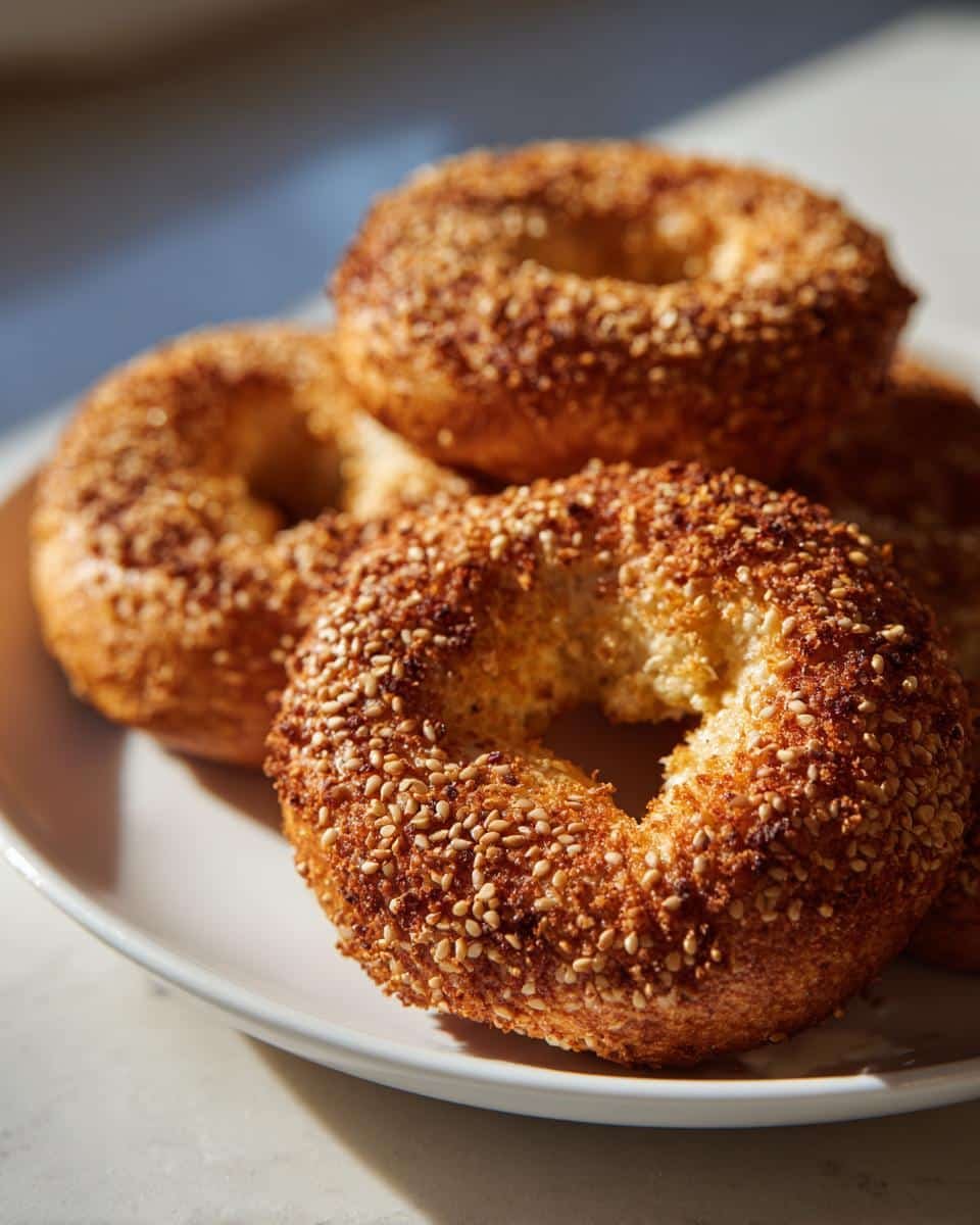 Magical Cottage Cheese Bagels with 10g Protein Per Serving 2 cottage cheese bagels - detail 2