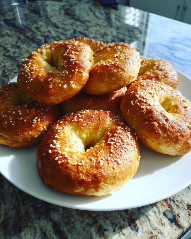 Magical Cottage Cheese Bagels with 10g Protein Per Serving 9 cottage cheese bagels
