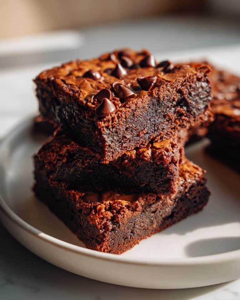 Fudgy Cottage Cheese Brownies with 7g Protein Per Serving 17 cottage cheese brownies