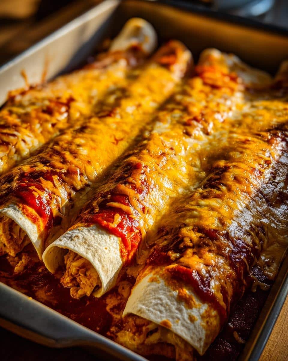 Irresistible Queso Chicken Enchiladas Ready in 40 Minutes