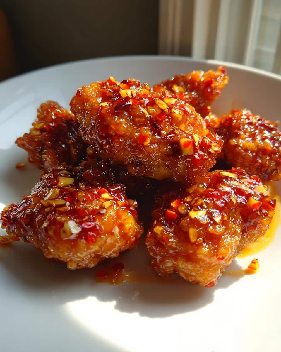 crispy chilli chicken - detail 2